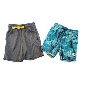 Boys Size 3T Cat & Jack And The Children’s Place Shorts Lot Of 2 Blue Gray